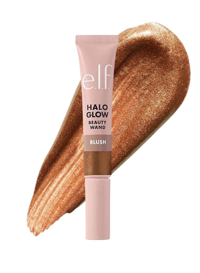 إلف قلم تجميل أحمر الخدود هالو جلو من إي.إل.إف. - ماجيك آور، أحمر خدود سائل متألق، 10 مل - Image 1